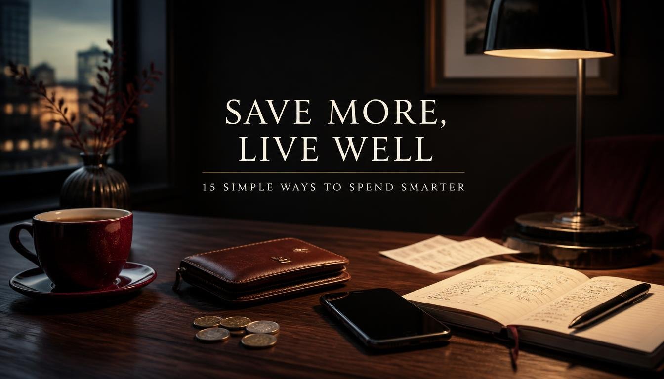 Save more and live well with smart spending habits