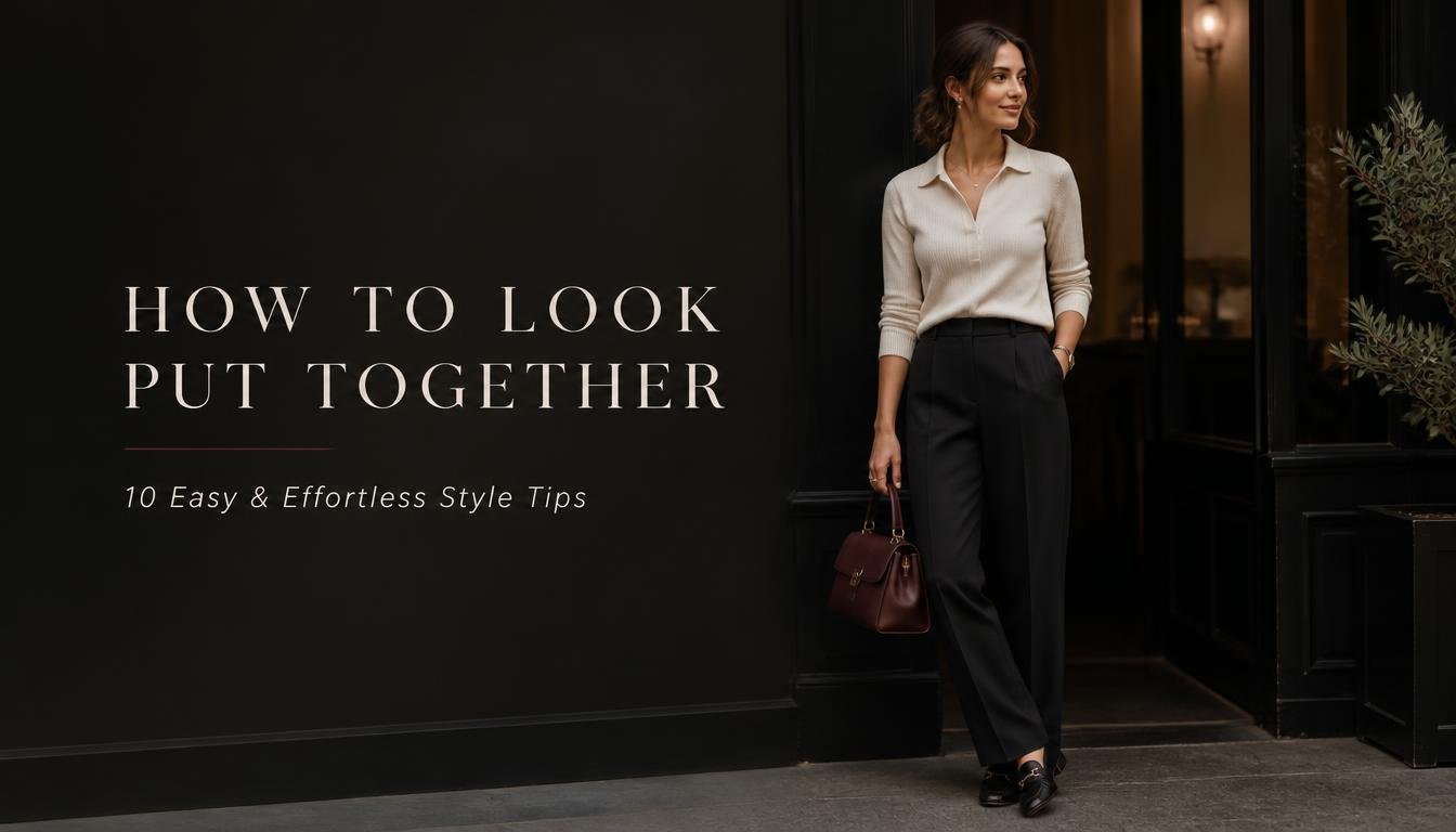 how to look put together with an effortless everyday outfit