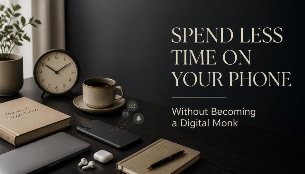spend less time on your phone