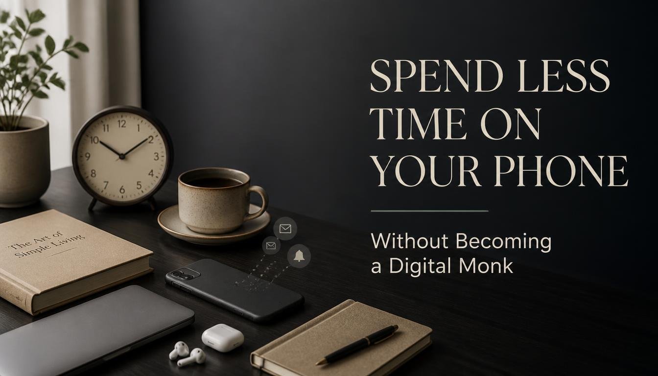 spend less time on your phone